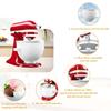 Ice Cream Maker Attachments Ice Cream Mixing Stand Plastic Texture Mixing Holder Suitable for 4.5QT 5QT 6QT Models