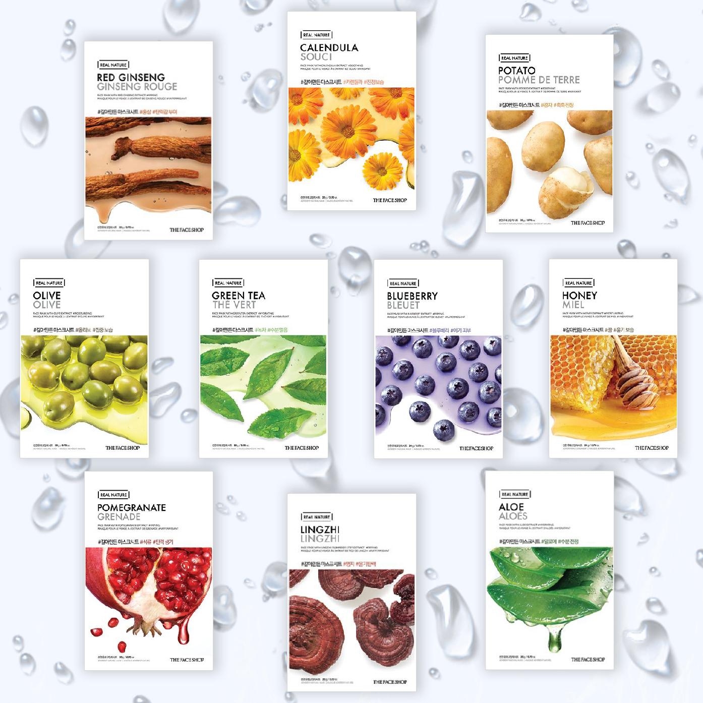 

[The FACE SHOP] Маска из настоящей природы