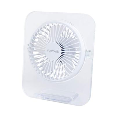 YAMAZEN elektrický ventilátor USB stolní ventilátor FUWARI Průhledné tělo Specifikace Stolní ventilátor Čirý bílý YT-AKL10(CW)