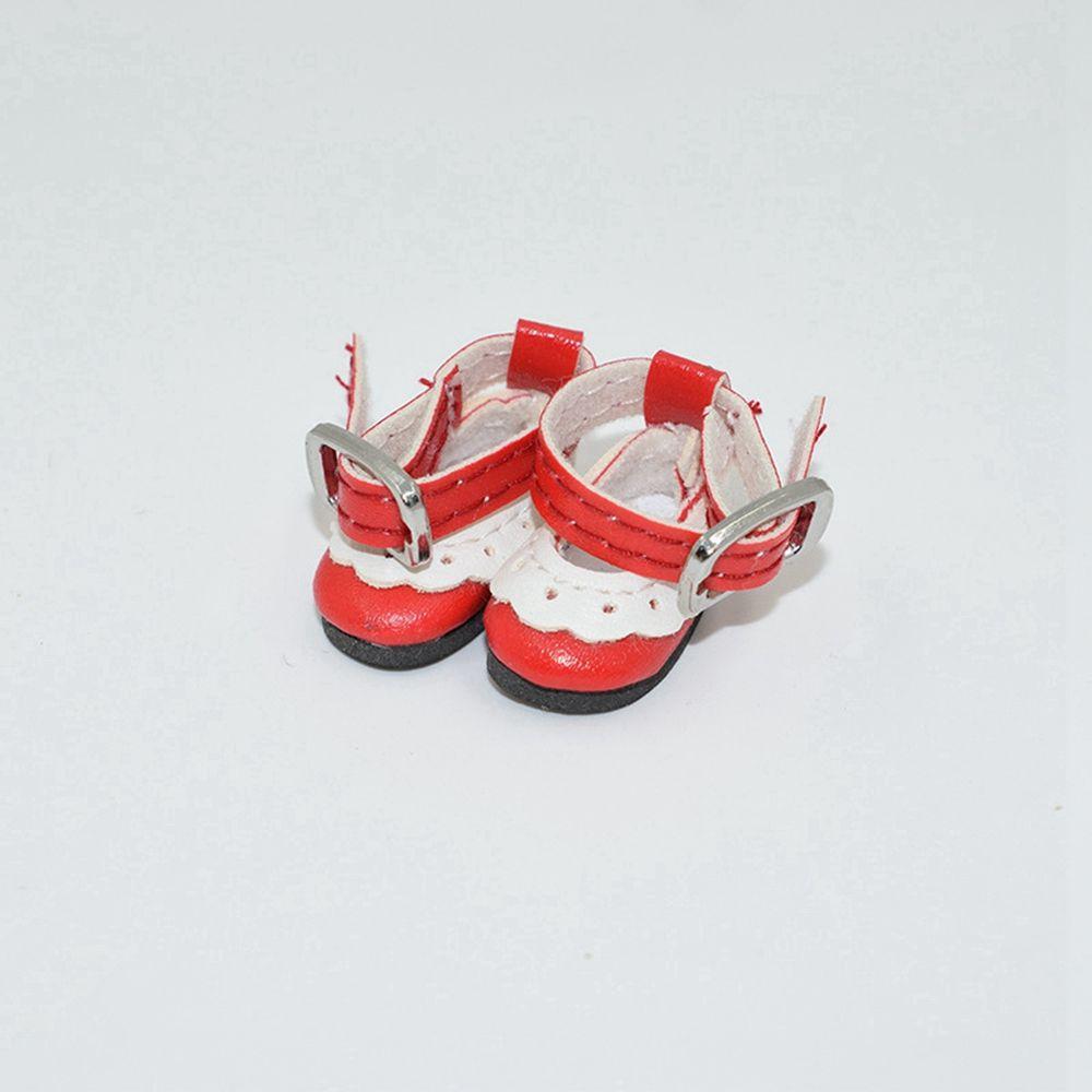 For obitsu11GSCbody9OB11 Cute Handmade Doll Boots Leather Shoes New Casual Cowhide Dolls Shoes