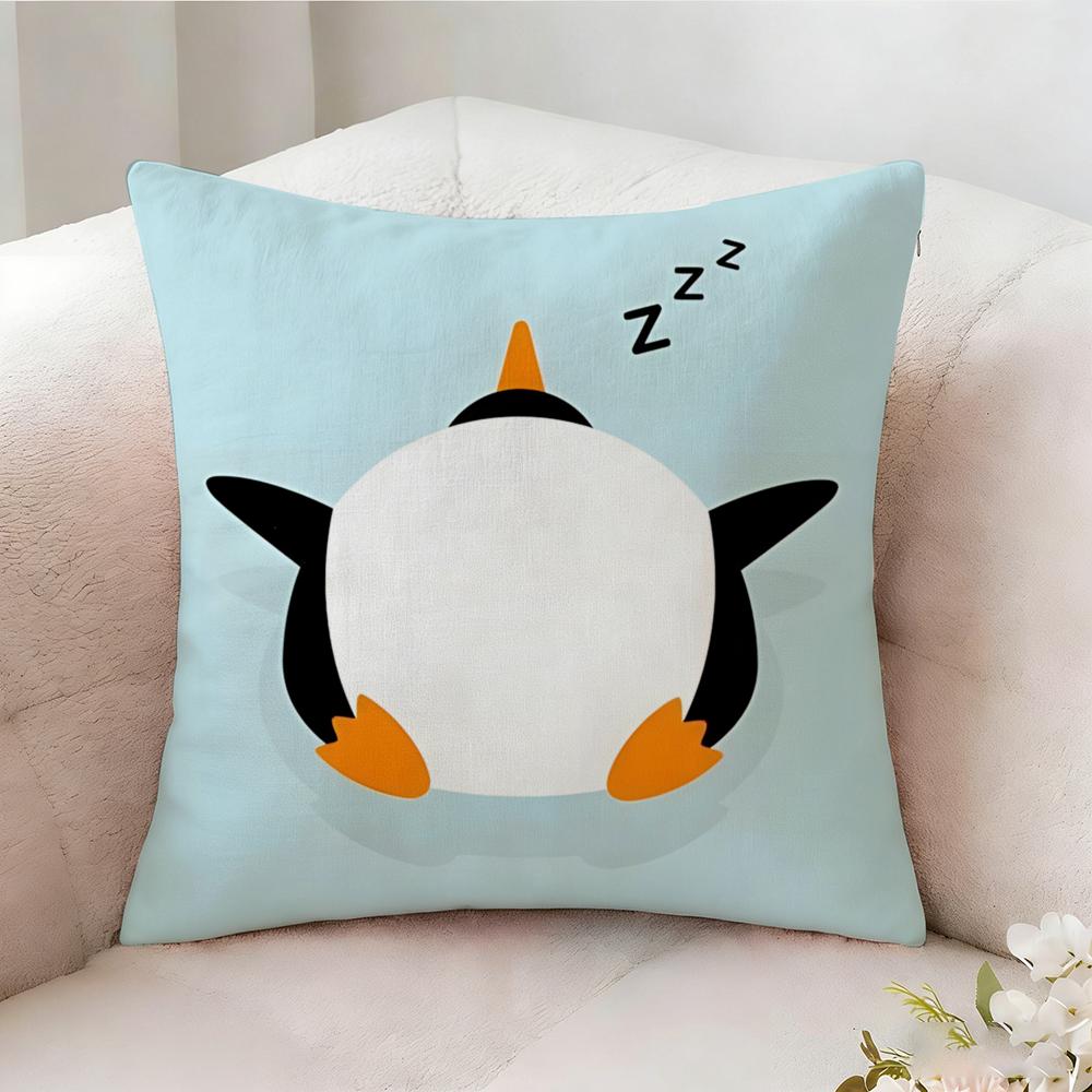 Black And White Animal Patterns Pillow Case Pillowcase Doublesided Printed Sofa Cushion Bedroom Headboard Pillow
