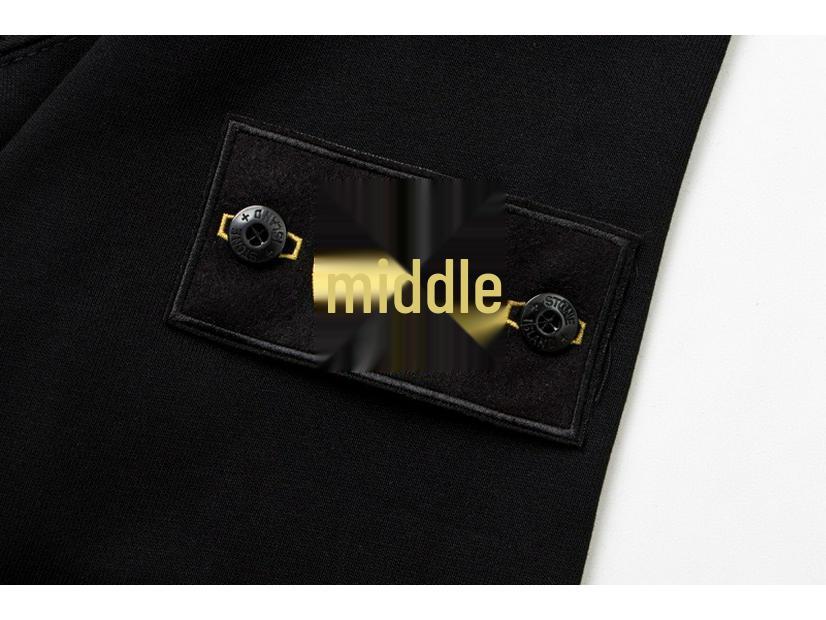 Cross ClassicSTONE Unisex Round Neck Long Sleeve Hoodie