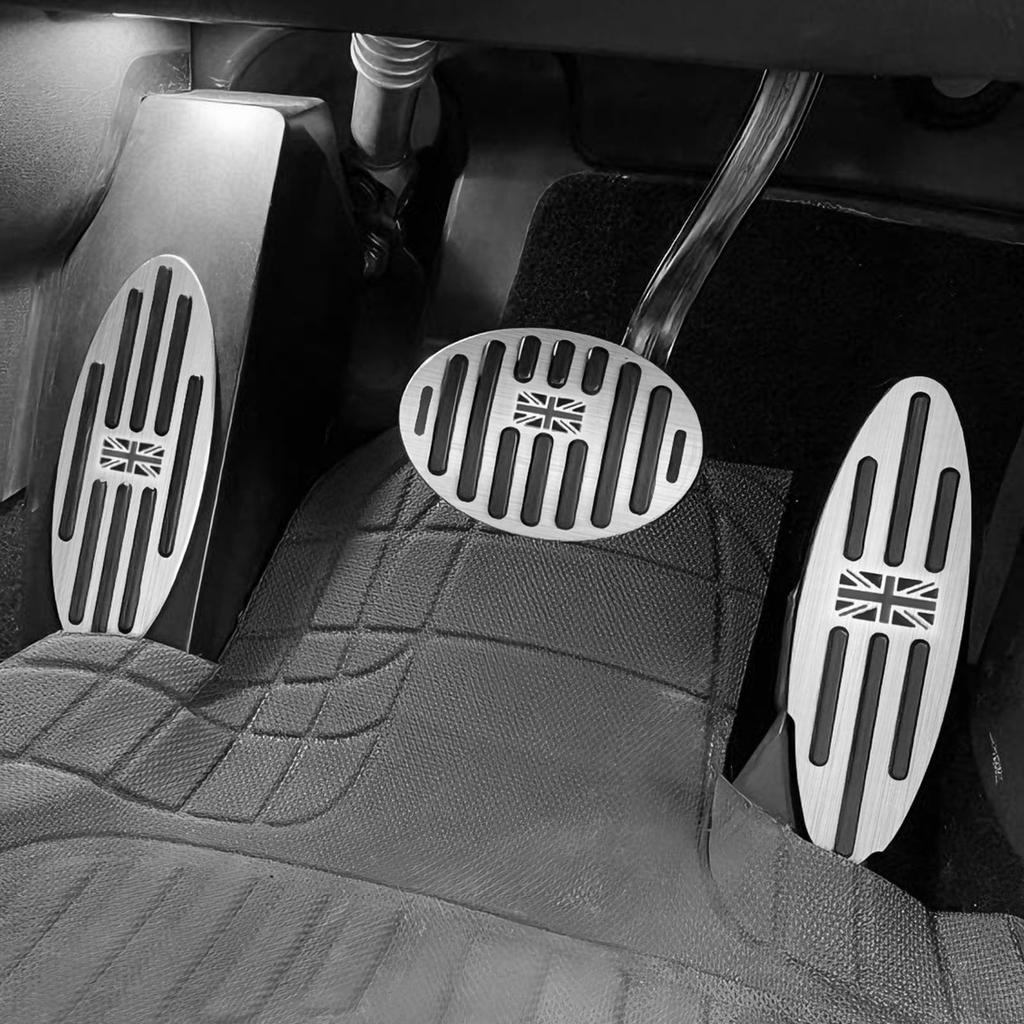 Koongloong BMW MINI Pedal Custom Aluminum Pedals for BMW MINI F54 F55 F56 F57 F60 R50 R52 R53 R55 R56 R57 R58 R59 R60 Interior Accelerator and Brake 3