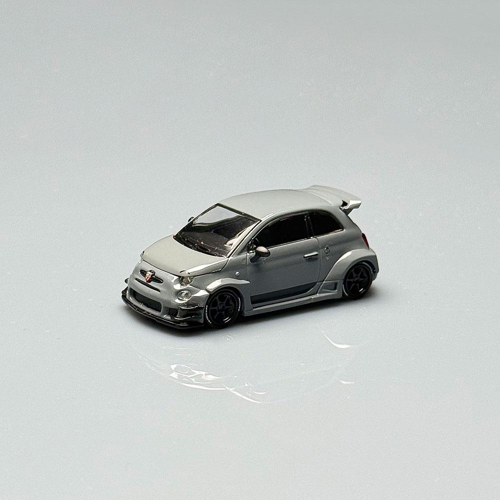 Mgt 1/64 Lb-Works X Abas Works Abarth 595 Legering Diecast Model Auto Collectie Speelgoed Station Voertuig Cadeau(Zonder verpakking)