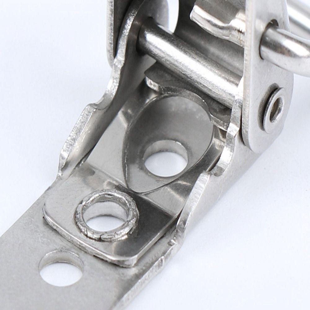 Stainless Steel Toggle Latch Catch Burglar-proof Duck Billed Buckles  Cabinet Boxes