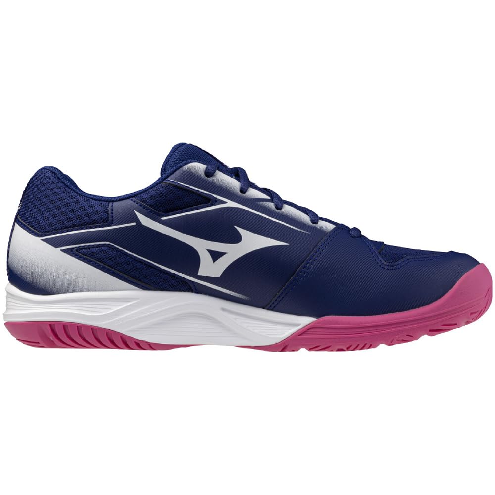 Badminton Shoes Sky Blaster 4 Gymnasium Lightweight Cushioning Entry Beginner Navy x White x Pink cm 3E [Mizuno] 18.0