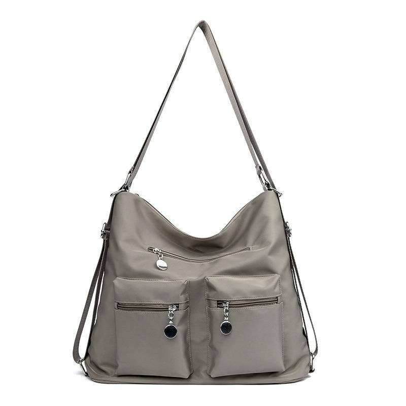 Women's Large Shoulder Bag Fashion Outdoor Travel Crossbody Bag Large Capacity Handbag Waterproof Nylon Cloth Bag