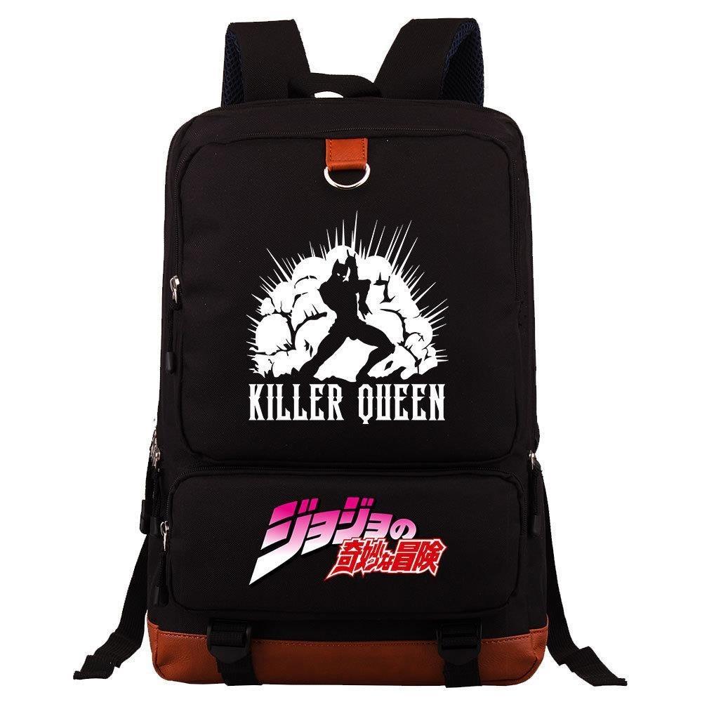 School Bag Jojo Riman Backpack Animation School Bag Large Capacity Computer Bag Jojo backpack