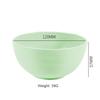 6 Inch Solid Color Plastic Bowl Salad Bowl Wheat Fiber Bowl Children Household Large Bowl Kitchen Supplies
