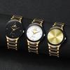 Xiaomi 1/3PCS Men Business Watches Fashion Black Steel Band Male Analog Quartz Watch