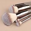 15pcs Women's makeup Professional  Bag Foundation Eyelash Eyebrow Eyeshadow Cosmetic Makeup Brush Tool Set Christmas
