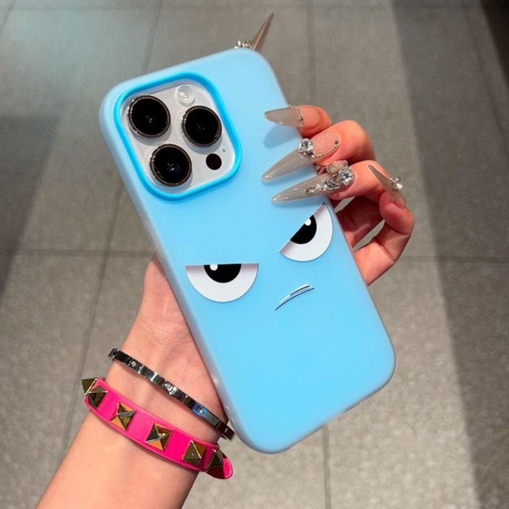 Jelly 2-in-1 Mobile Phone Case with Airbag, Anti-fall, Color Couple Skin Feel, Creative All-inclusive Internet Celebrity Soft Edge Love Heart