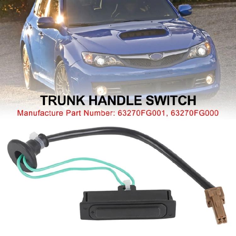 Tailgate Hatches Trunk Handle Switch Accessory 63270-FG001 63270FG001 Tailgate Switch Trunk Release Switch Replacement