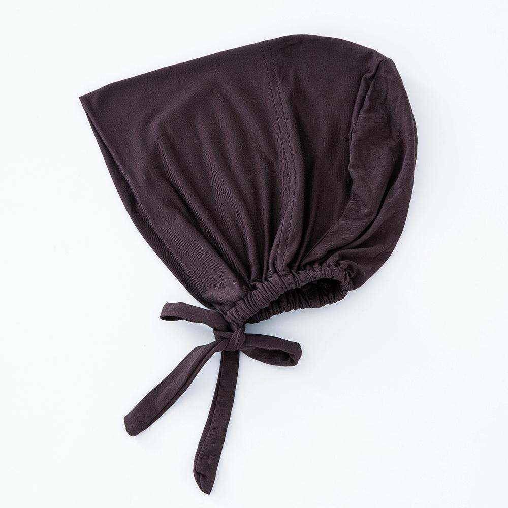 82 colori Sottocappello con Laccetti Moda Donna Hijab Interno Cappellino Musulmano Cuffia Sottoscarpa Semplice in Cotone Spandex Jersey Islamico DEW