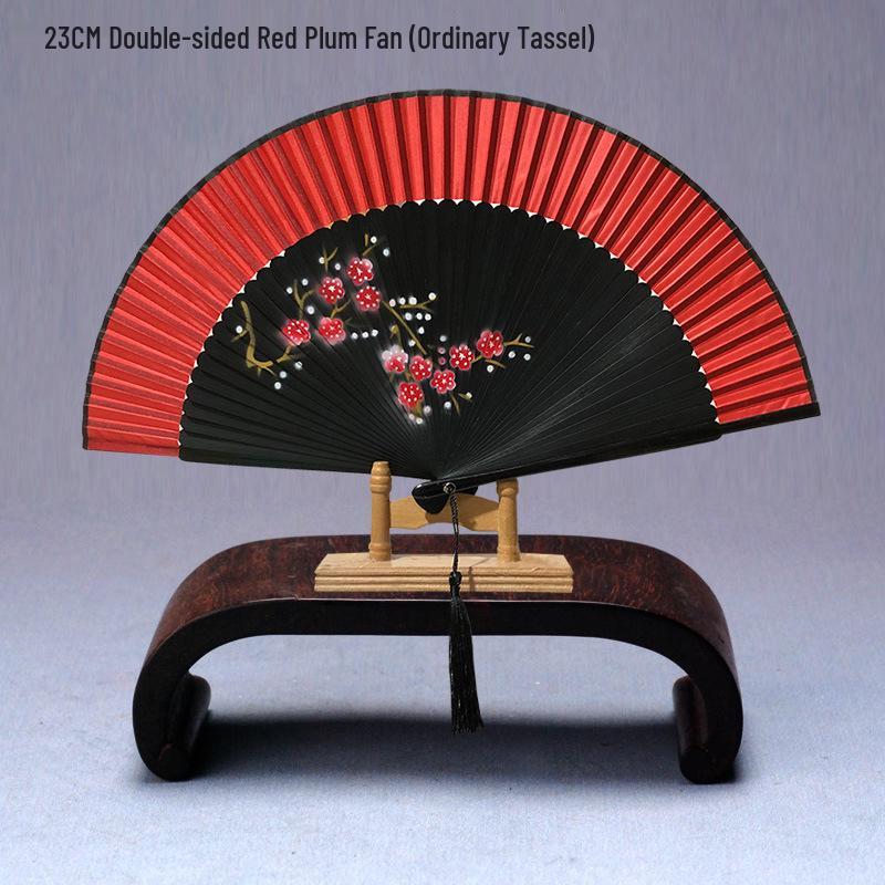 Evantai pliabil din bambus în stil chinezesc pentru Hanfu sau dans