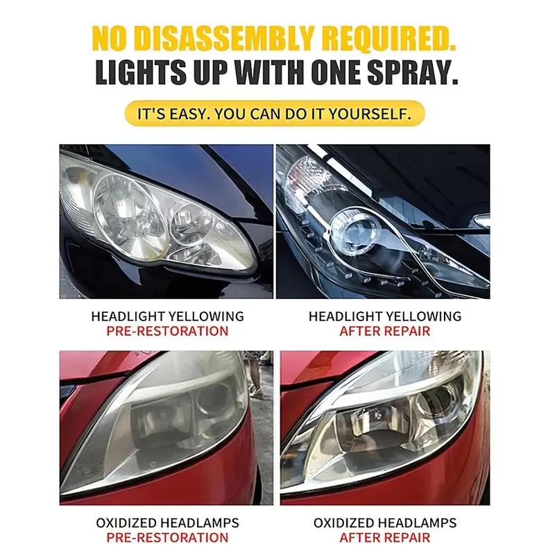 GM Headlight Repair Kit, PE Polished Scratch Removal, Updated Polishing and Maintenance Agent, Headlight Refreshing Agent