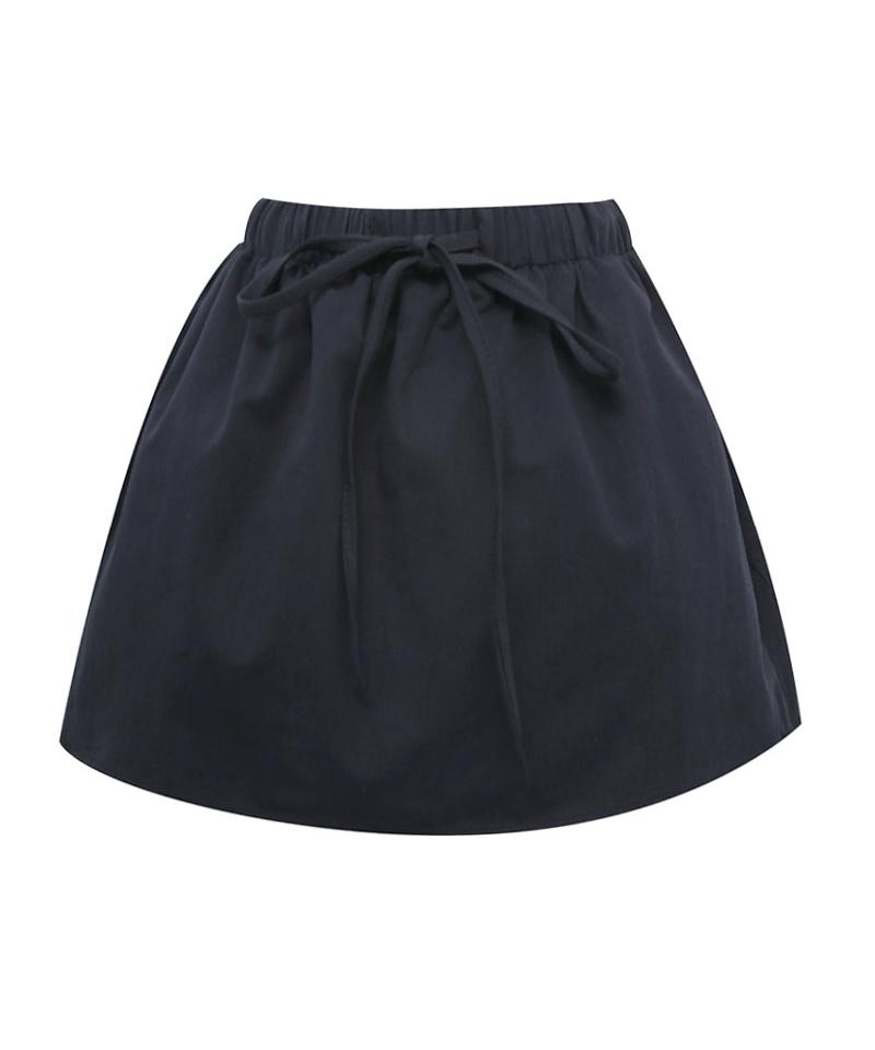 LOWCYCLE Banded Flare Shorts Skirt