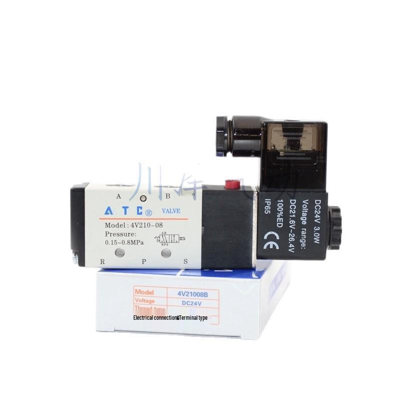 Airtac Solenoid Valve 3V/4V Series: 110/230/210/310/320-220-120-06B/08B/10B/06A