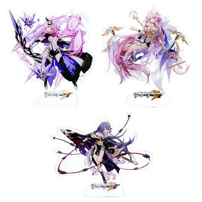 Honkai Impact 3rd Herrschers Elysia Miss Pink Elf Menschliches Ego Fu Hua Sentience Acrylständer Standee Spielzeugfigur