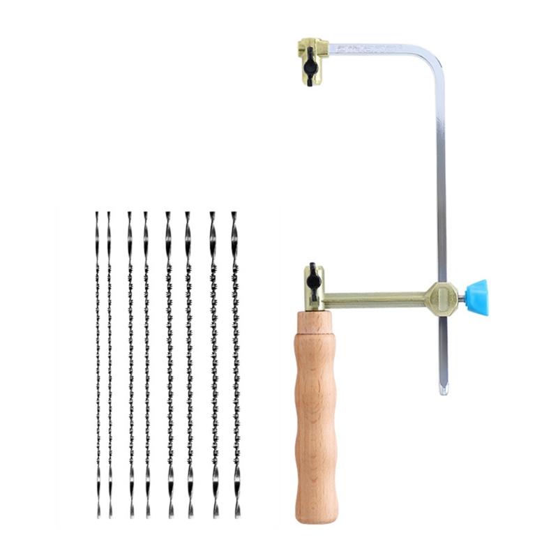 

Регульована пилка Міні ручна пилка Набір для пиляння для деревообробки Ремесла Ювелірні вироби Ручний інструмент Ювелірна пилка Інструмент для деревообробки