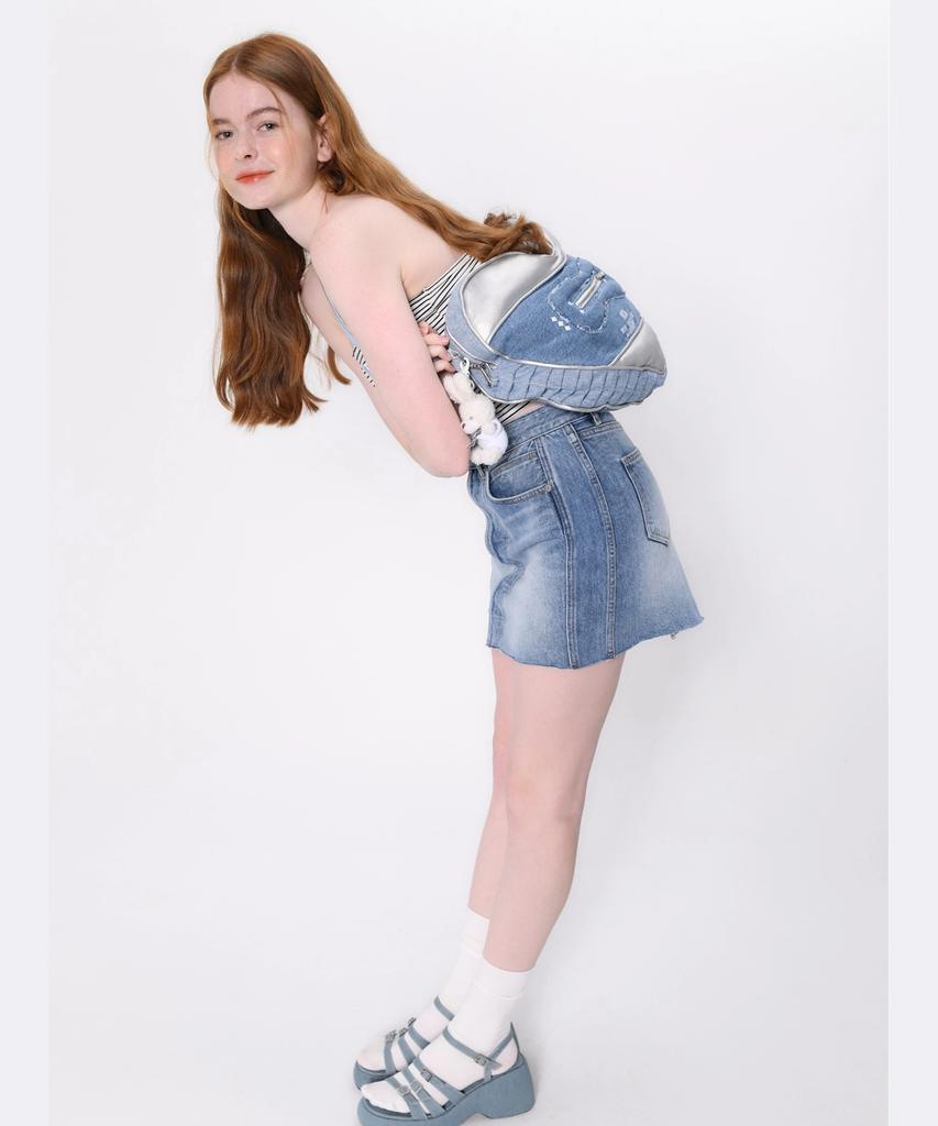 Endieiseutyudio Linda Denim Skirt