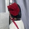 Tie Straps JK Lolita Earflap Japanese Winter Ear Cover Handmade Y2k Plush Earmuffs  Girl