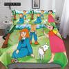 3D Print Anime Heidi, Girl of the Alps Bedding Set Single Twin Full Queen King Size Bed Set Adult Kid Bedroom Duvet cover Sets