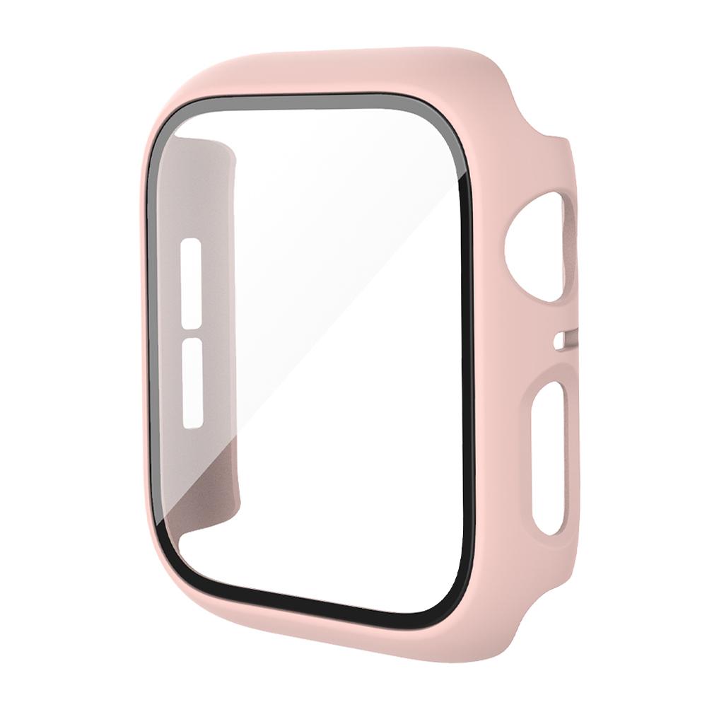 Glas+Schale Displayschutz für Apple Watch Series 10 IWatch Ultra/Ultra 42/46mm Matt Bumper 42/46mm Schutzhülle