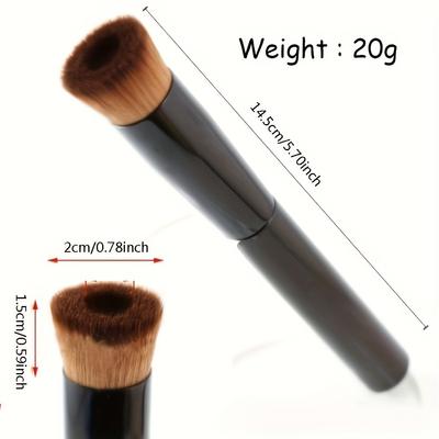 Liquid Foundation Brush Flat Perfecting Face Brush Premium Foundation Makeup Brush