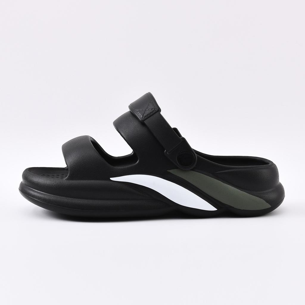 EVA Non-smelly Feet Breathable Sandals Slippers Men's Summer Seaside Outer Wear Home Thickened Soft Bottom Cool Slippers Men