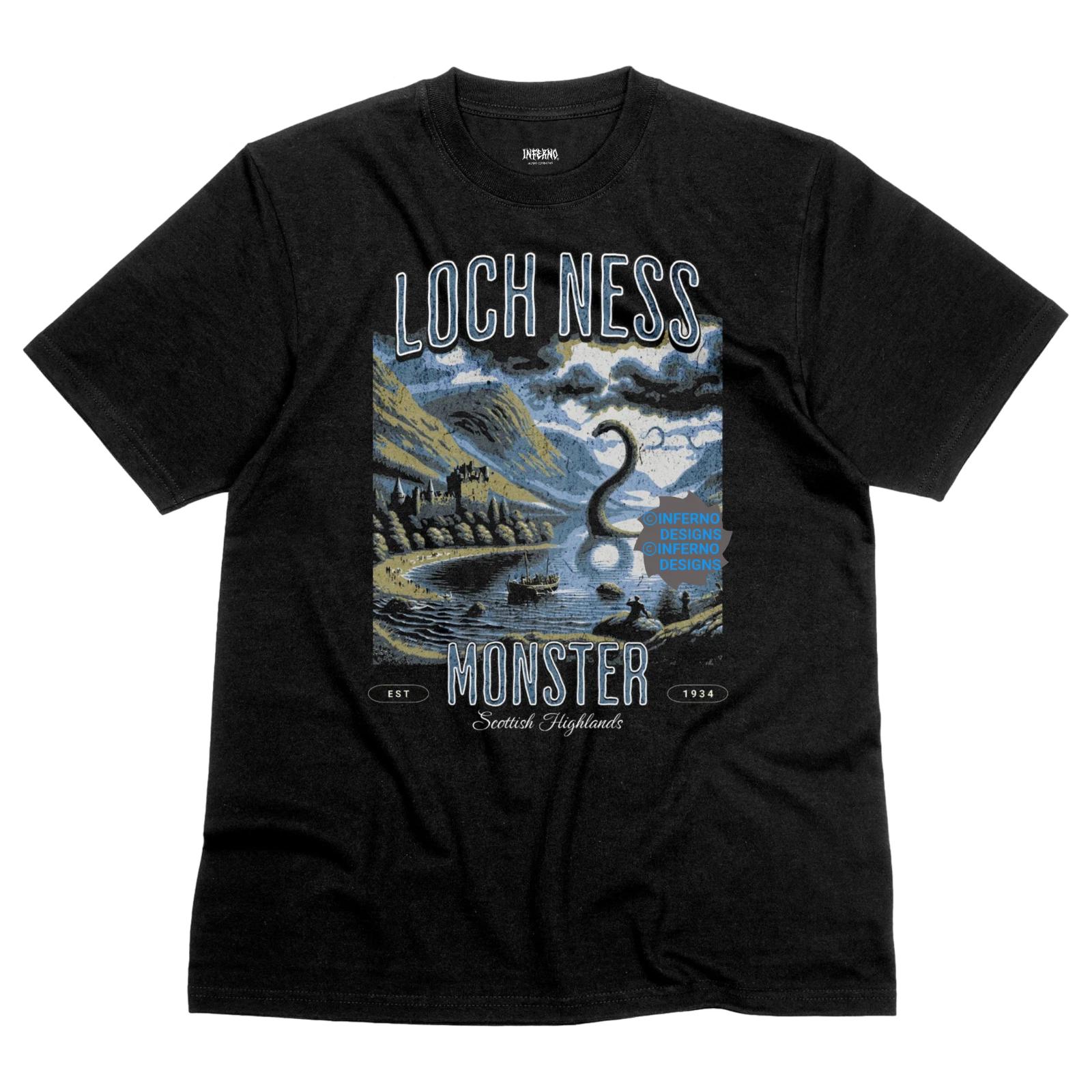 

Loch Ness Monster Shirt, Nessie, Cryptid shirt, Hiking Camping, Cryptozoology 3XL