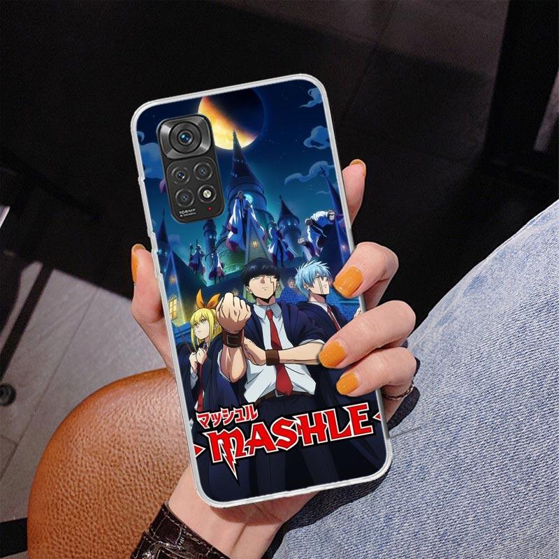 Mashle Magic And Muscles Phone Case For Xiaomi Redmi Note 15 14 13 12S 12 11 Pro Plus 14S 11S 11E 10 10S 11T 5G Personalized Cov