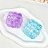 Clear Cube Squeeze Ball Maltose Texture Squishy Toy Novelty Gift Sensory Cube  Daily Venting