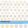 120Pcs 2 Colors 304 Stainless Steel Spacer Beads, Flat Round, Golden & Stainless Steel Color, 4x1.2mm, Hole: 1.2mm, 60pcs/color