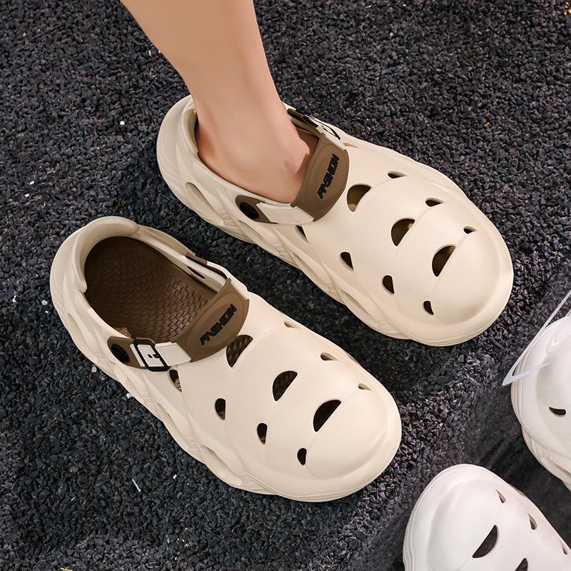 Men s Non-Slip Thick-Soled Anti-Odor Outdoor Clog Sandals 43