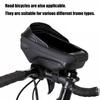 Road Bikes Front Top Tube Bag Bicycles Front Phone Holder Pouch Bicycles Storage Bag Cycling Front Top Tube Pouch