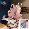 Luxurious Wrist Strap Phone Holder Case For Xiaomi Poco X2 X3 NFC X4 Pro Redmi 12 Neck Lanyard Cover for Xiaomi 14 13 Lite 13T