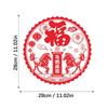 20Pcs 2026 Year of Horse Window Sticker Static Cling Sticker Traditional Paper Cut PVC Window Clings Festival Decoration