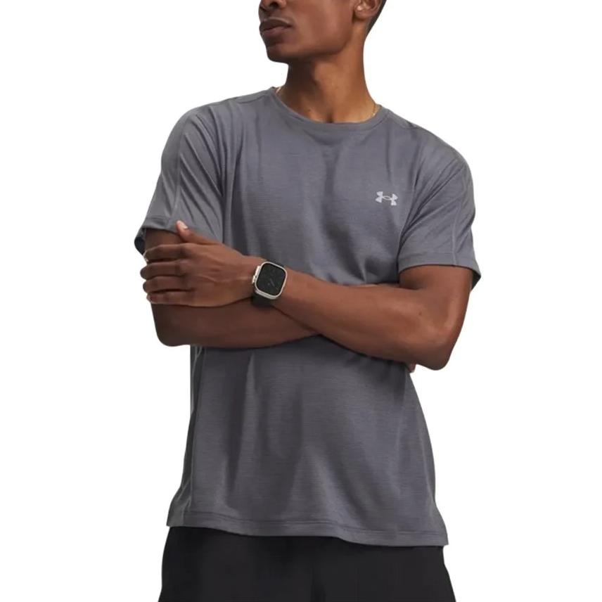 Men's Under Armour SS26 Short Sleeved T Shirts Men's Castle Rock Gray