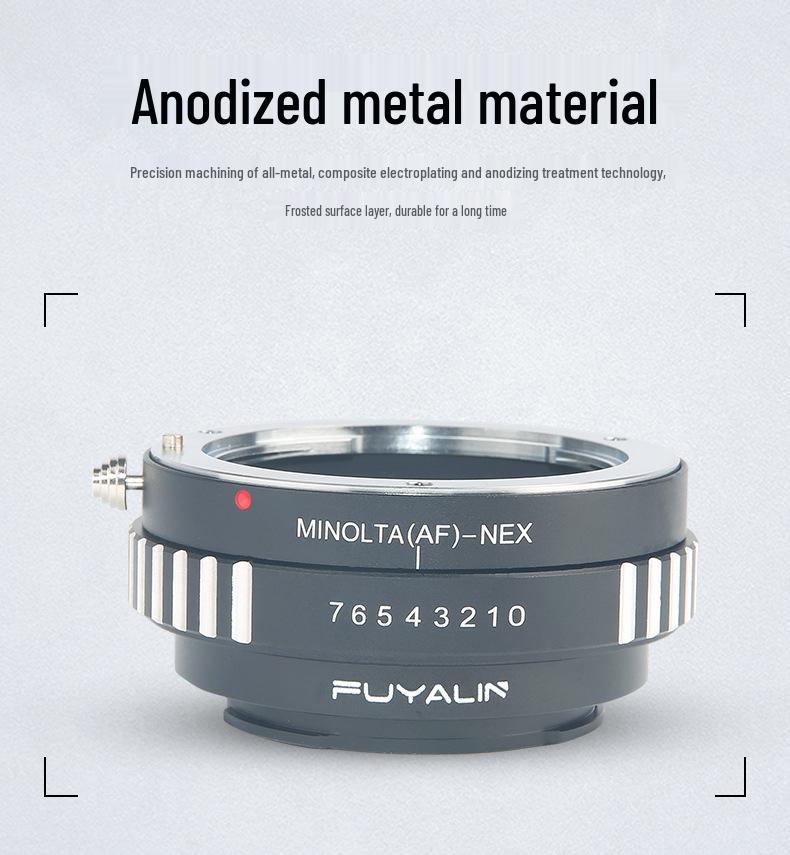 AF-NEX Lens Adapter Ring for Sony AF Minolta MA Lenses To Sony Mirrorless Cameras