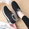 Womens Winter Warm Slip-On Cotton Shoes With Faux Fur Lining Non-Slip Rubber Sole Comfortable Mid-Calf Casual Boots