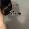 Vintage Metal Red Rose Flower Hairpins Women Elegant Texture New Chinese-style Chopstick Hair Stick Girls Hair Accessories Tools