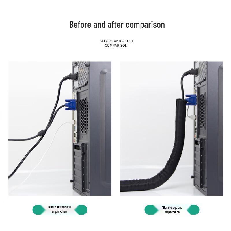 Self-Wrapping Nylon Cable Protection Sleeve