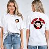 Vintage Animation Betty Boop Pattern T Shirt Men Women Breathable Short Sleeve Tees Hip Hop Style Casual Cotton Streetwear Tops