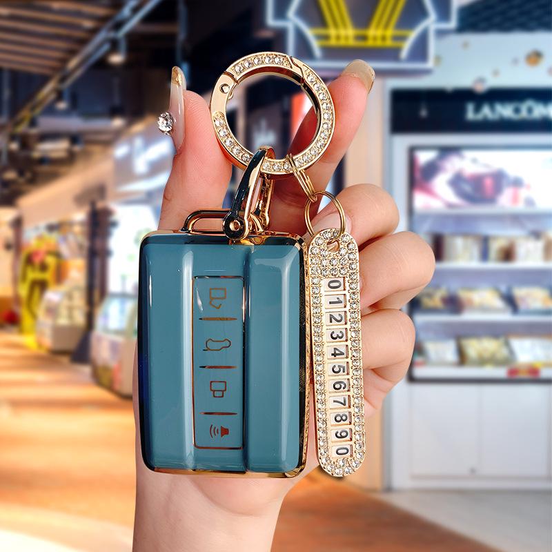 Premium Key Case for Tank 300/500 Cyber 22 Model with New TANK Logo - High-End Protective Shell & Buckle Bag