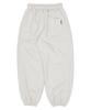 PAPERBOY Balloon Wide Curve Jogger Pants - Oatmeal
