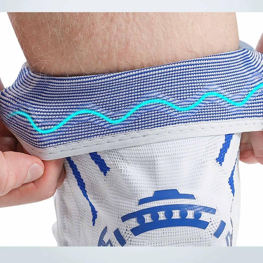 Silicone Patella Support Sports Knee Pads - - Meniscus Cover for Men Women Basketball Cycling Dancing Running