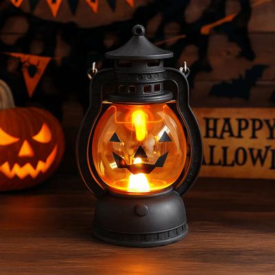 Creative LED Night Light Durable Halloween Ornament Funny Halloween Pumpkin Lantern  Party Supplies