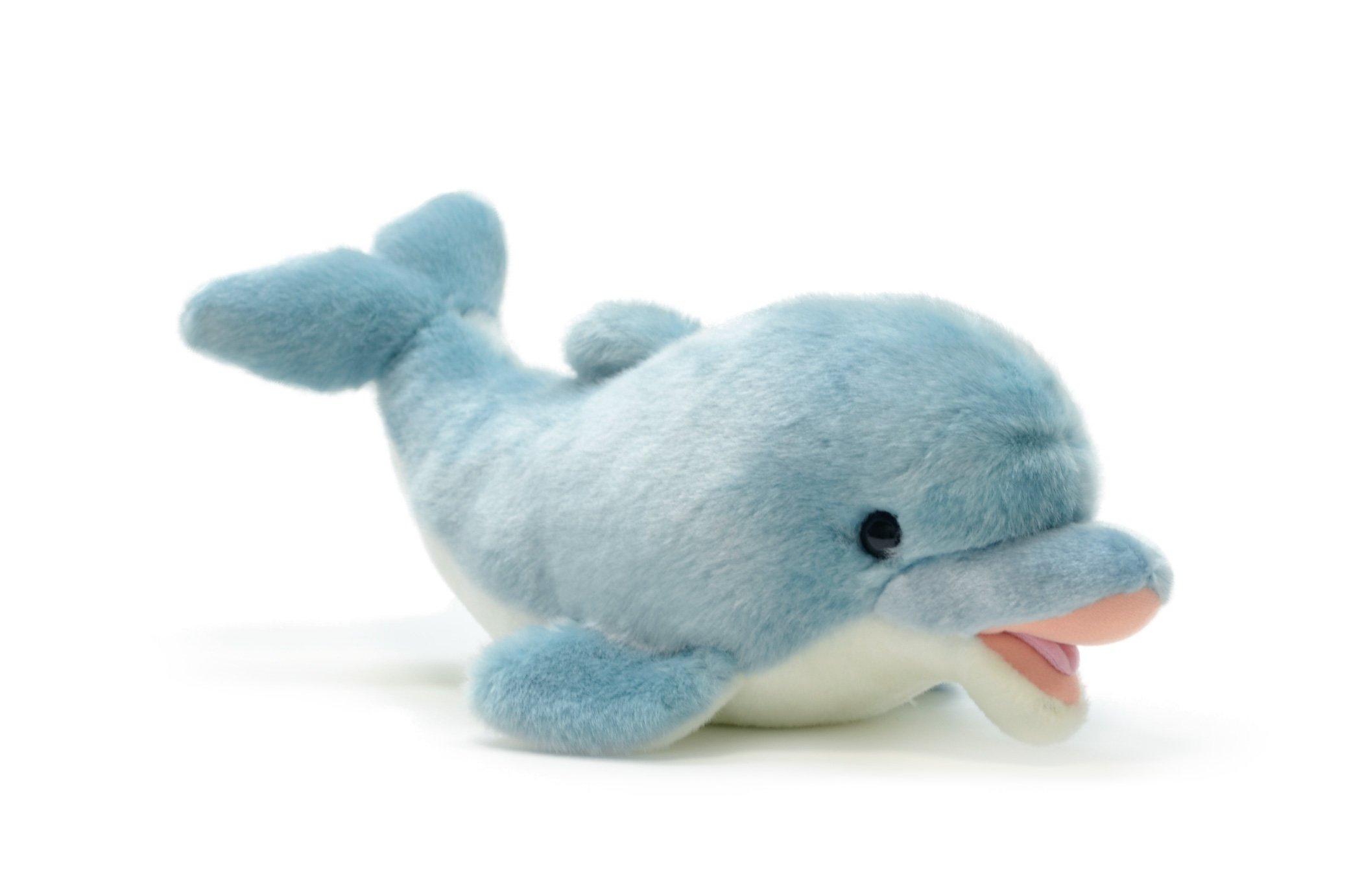 

AQUA Plush Toy Marine Dolphin Medium Blue 00230036 Iltan синий