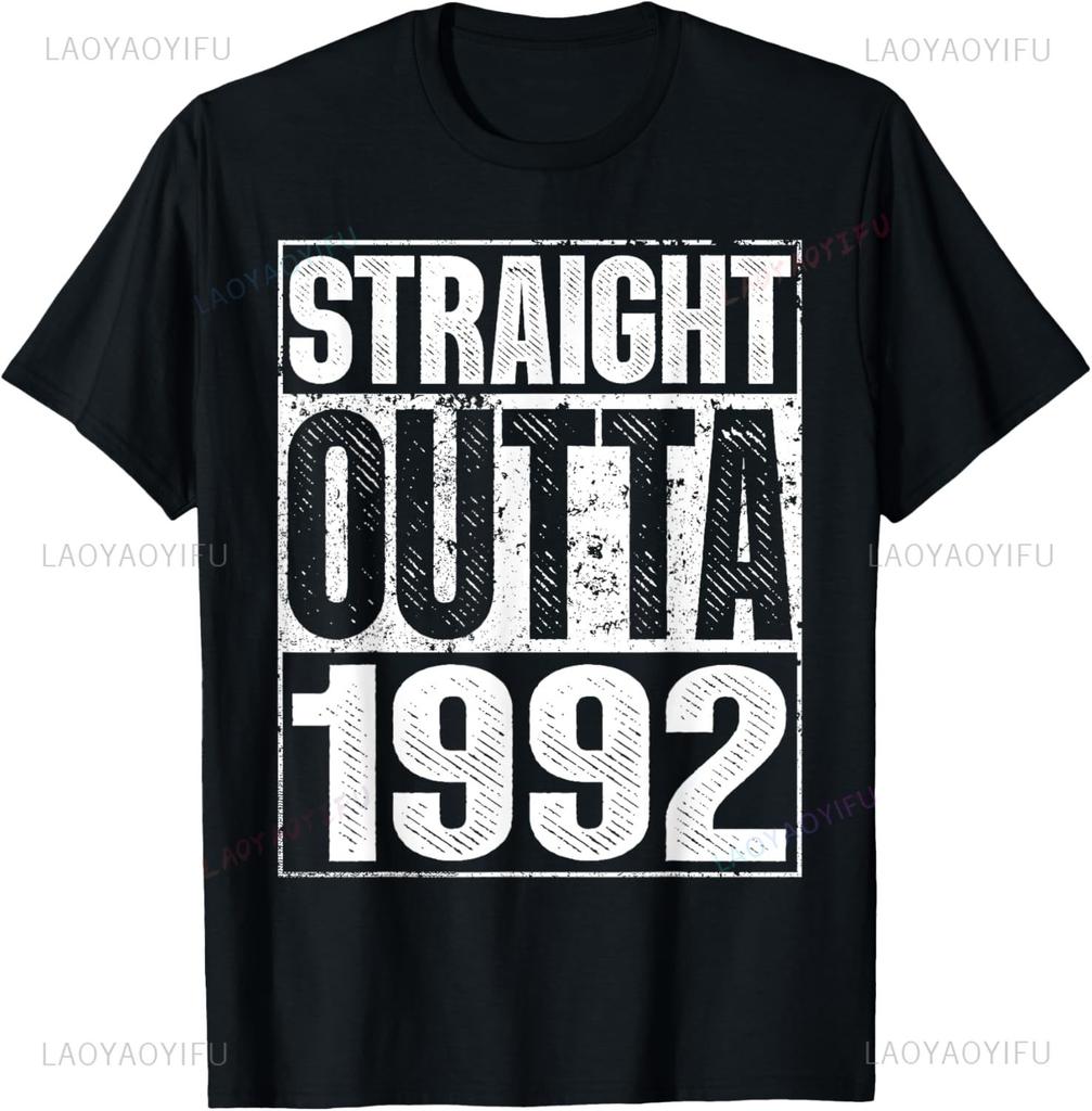 33rd Birthday 33 Years Old Vintage Cassette Im Classic 1992 TShirt Unisexs Clothing Print On DeUnisexd Streetwear Ropa Hombre
